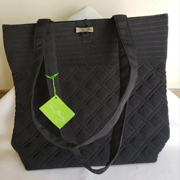 Vera Bradley Classic Black Tote - Picture 3 of 14